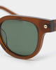 NUQE Men's Rolled Sunglasses Brown