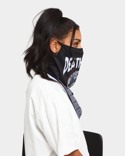 Crooks & Castles Greco Medusa Bandana Mask Black
