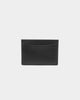PYRA Men's Leather Card Wallet Black Leather