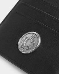 Culture Kings Coin Pendant Card Wallet Black/Silver