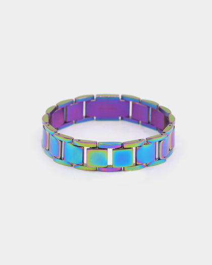 Guess Mainline 12mm Iridescent Frontier Bracelet Iridescent