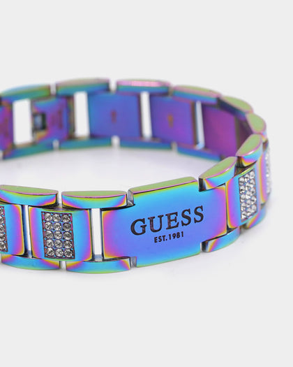 Guess Mainline 12mm Iridescent Frontier Bracelet Iridescent