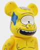 Medicom Toy Be@rbrick Simpsons X Be@rbricks 100% & 400% Collectible Set Yellow