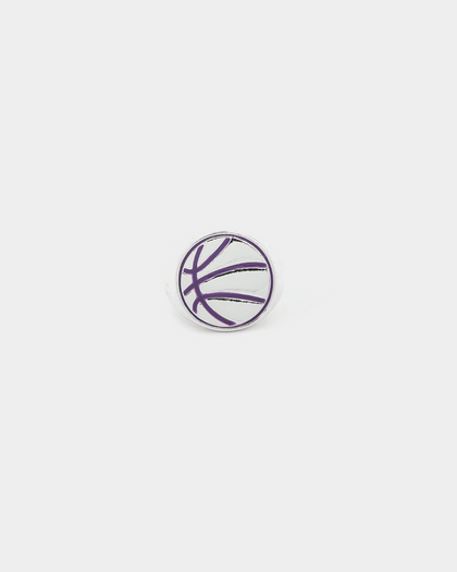Wild For The Weekend Slam Dunk Basketball Ring (Large) Silver