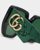 Gucci GG0956S-001 54 Sunglasses Black/Green