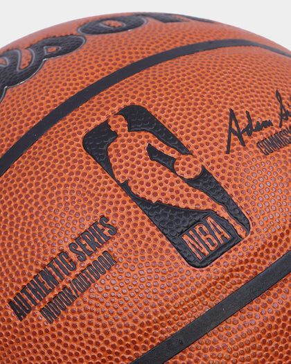 Wilson NBA Authentic Series Indoor/Outdoor Size 7 Basketball Orange