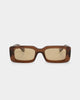 NUQE Fragment Sunglasses Brown Smoke