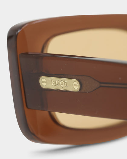 NUQE Fragment Sunglasses Brown Smoke