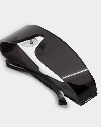 Balenciaga Mono Rectangle Sunglasses Grey