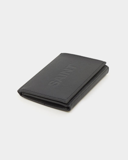 Saint Morta Trihold Wallet Black