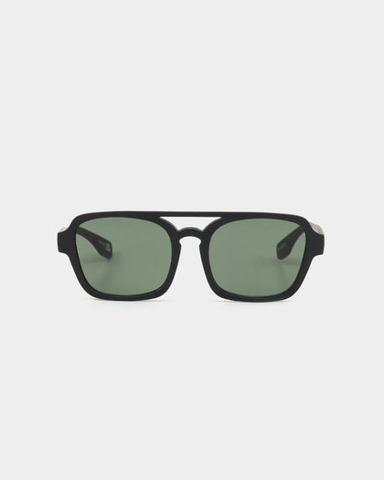 Le Specs Unwritten Straw Sunglasses Black