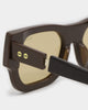 NUQE Big Mack Sunglasses Brown