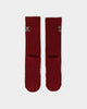 Last Kings Regalia Monogram Socks Bloodstone