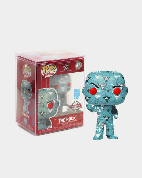 POP! Vinyl #44 WWE: The Rock (Artist Series) Figure Multi-coloured