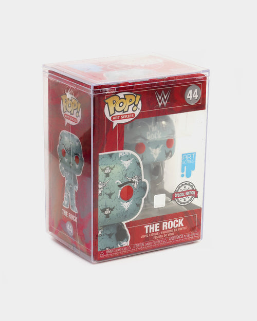 POP! Vinyl #44 WWE: The Rock (Artist Series) Figure Multi-coloured