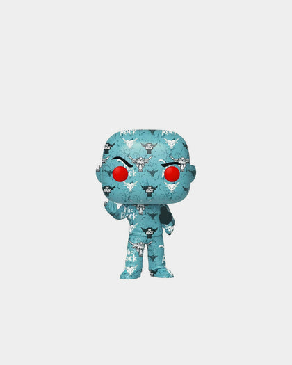 POP! Vinyl #44 WWE: The Rock (Artist Series) Figure Multi-coloured