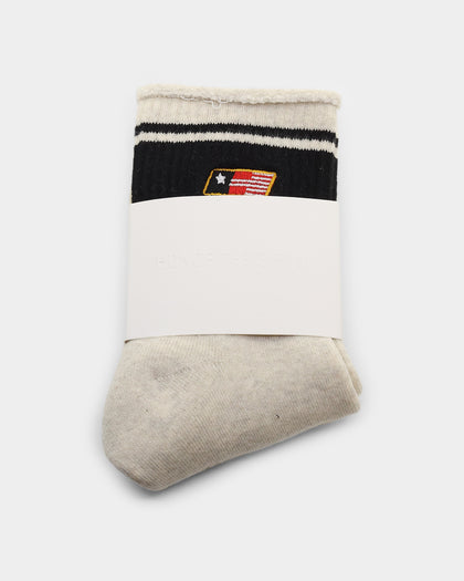 Honor The Gift Women's C-Fall Mid Retro Socks Black