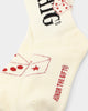 Honor The Gift Women's Lucky 7 Socks Bone