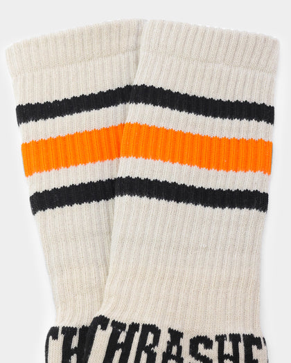 HUF X Thrasher Centerfield Socks Natural