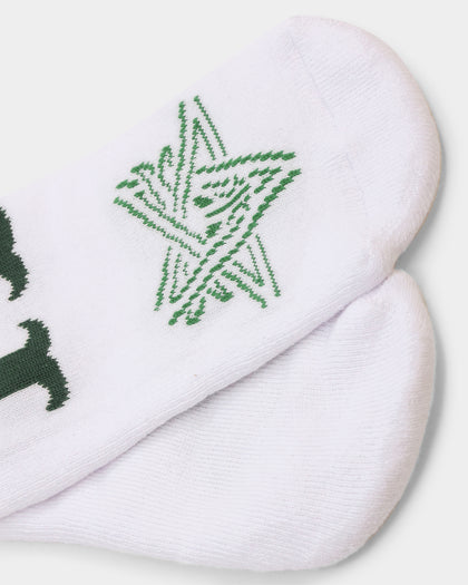 HUF Duality Socks White