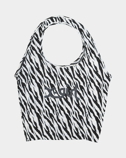 X-Girl Women's Mills Logo Shopper Bag Zebra