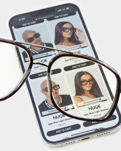 NUQE Quattro Sunglasses Tort/Blue Light