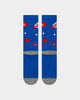 Stance X Los Angeles Dodgers Landmark Socks Blue