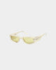 PYRA El Capitan Sunglasses Cream Marble/Light Yellow Lens