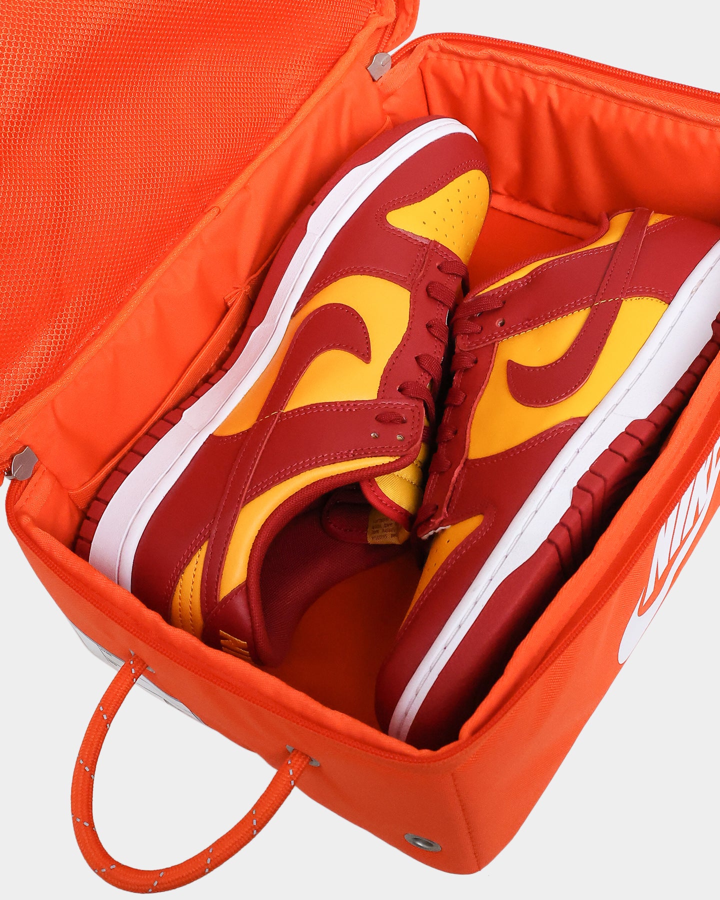orange nike shoe bag