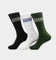 Carré Athletique Sock 3 Pack Multi-Coloured