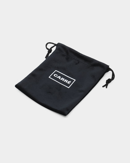 Carre Classic Wallet and Keychain Set Black/Red/White