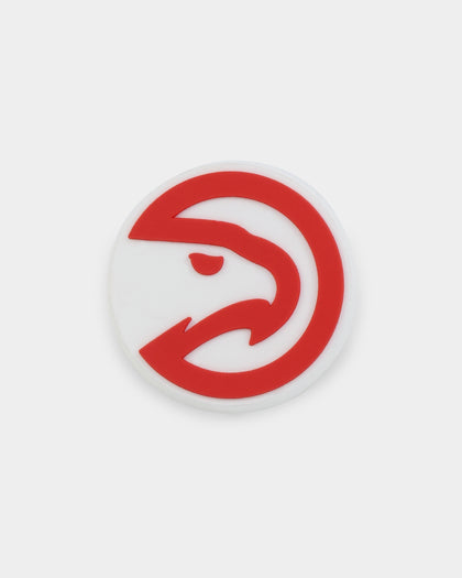 Crocs Atlanta Hawks Logo Jibbitz Charm Original Team Colours