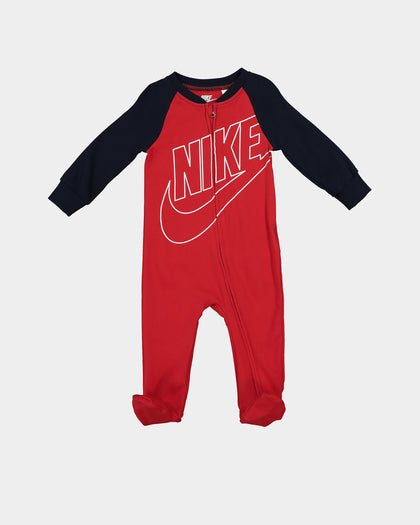 Nike Infant Futura Footed Coverall University Red