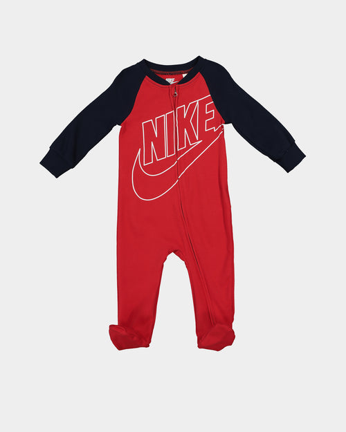 Nike Infant Futura Footed Coverall University Red