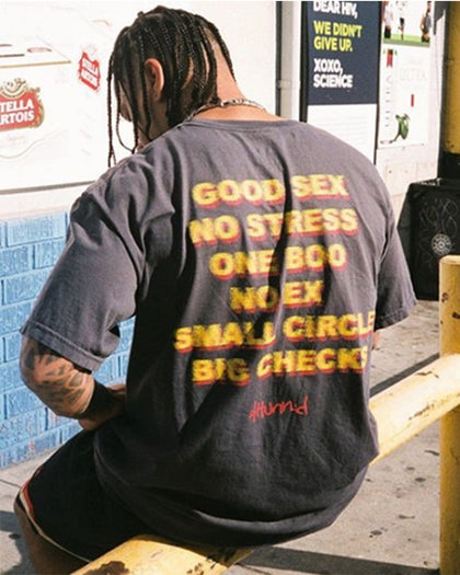 4HUNNID Good Sex Tee Black