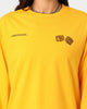 4HUNNID Roll The Dice Long Sleeve T-Shirt Mustard
