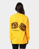 4HUNNID Roll The Dice Long Sleeve T-Shirt Mustard