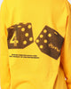 4HUNNID Roll The Dice Long Sleeve T-Shirt Mustard