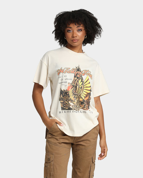 The Rolling Stones Birmingham '73 Dragon T-Shirt Sand
