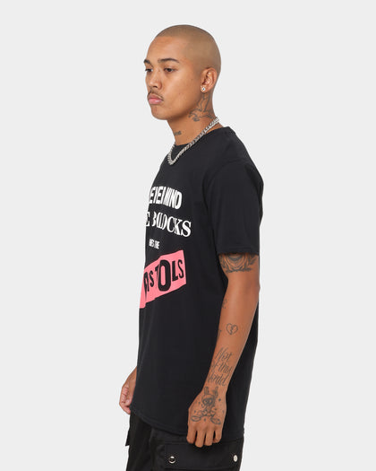 Sex Pistols Never Mind The Bollocks Original Album T-Shirt Black