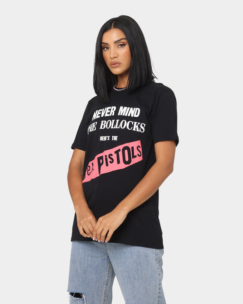 Sex Pistols Never Mind The Bollocks Original Album T-Shirt Black