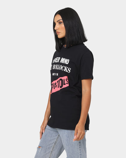Sex Pistols Never Mind The Bollocks Original Album T-Shirt Black