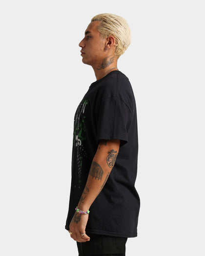 Green Day Green Lean T-Shirt Black