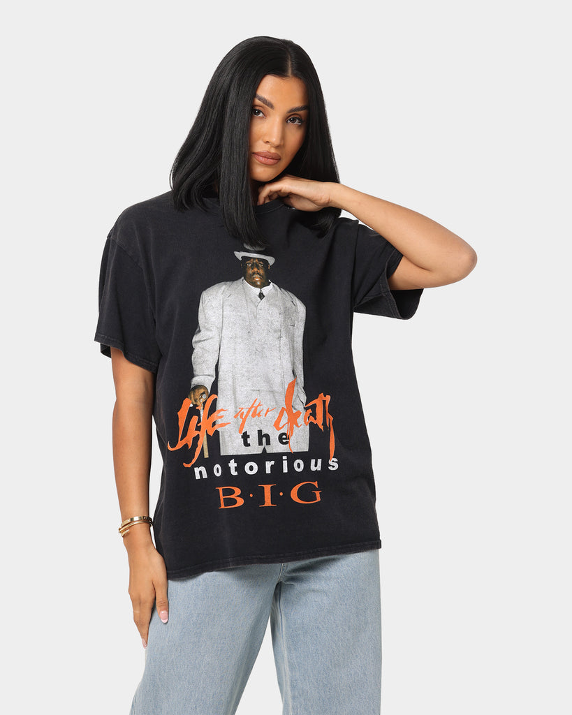 Notorious B.I.G Life After Death T-Shirt Black Wash | Culture Kings NZ