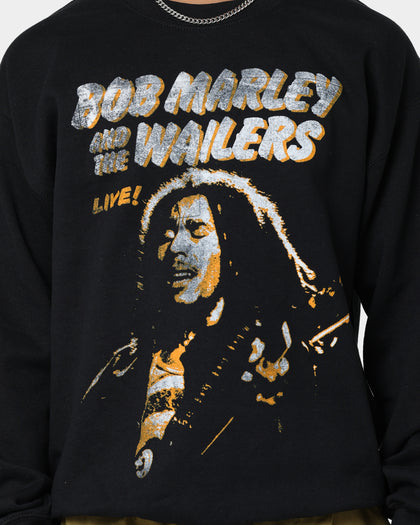 Bob Marley The Wailers Live Crewneck Black