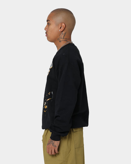 Bob Marley The Wailers Live Crewneck Black