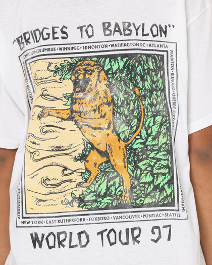 The Rolling Stones Bridges to Babylon '97 T-Shirt White