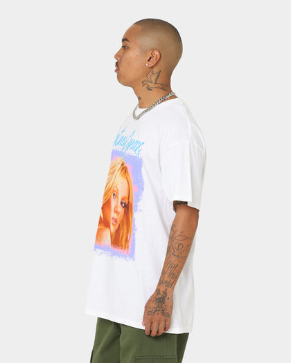 Britney Spears 80s Pastel T-Shirt White