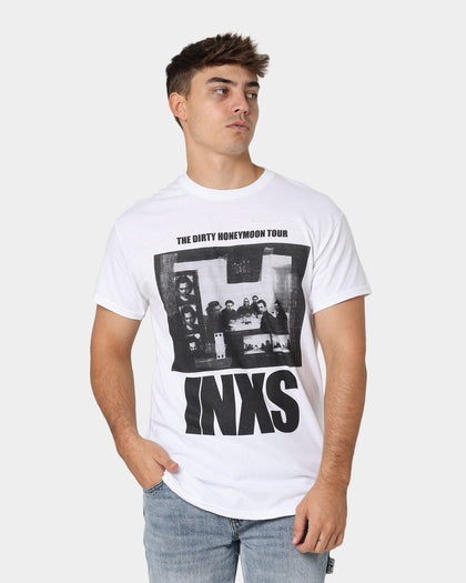 INXS The Dirty Honeymoon Tour T-Shirt White
