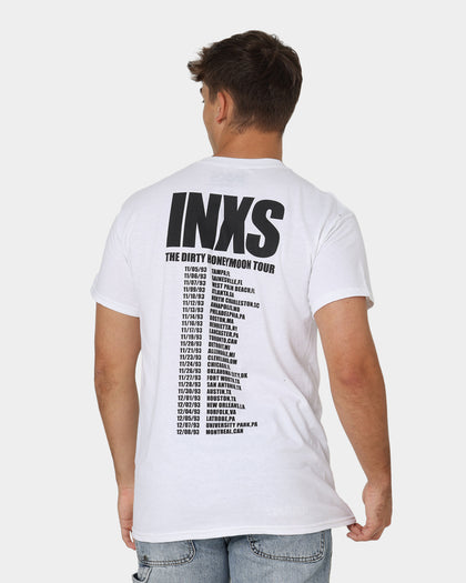 INXS The Dirty Honeymoon Tour T-Shirt White